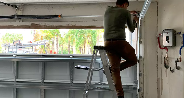 Garage Door Tension Spring Replacement in Palm Bay, FL