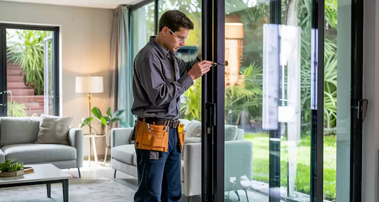 Sliding Door Jamb Lock Repair in Palm Bay, FL