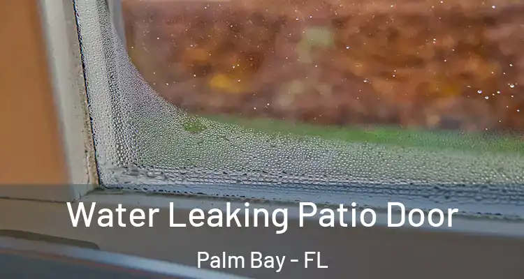  Water Leaking Patio Door Palm Bay - FL